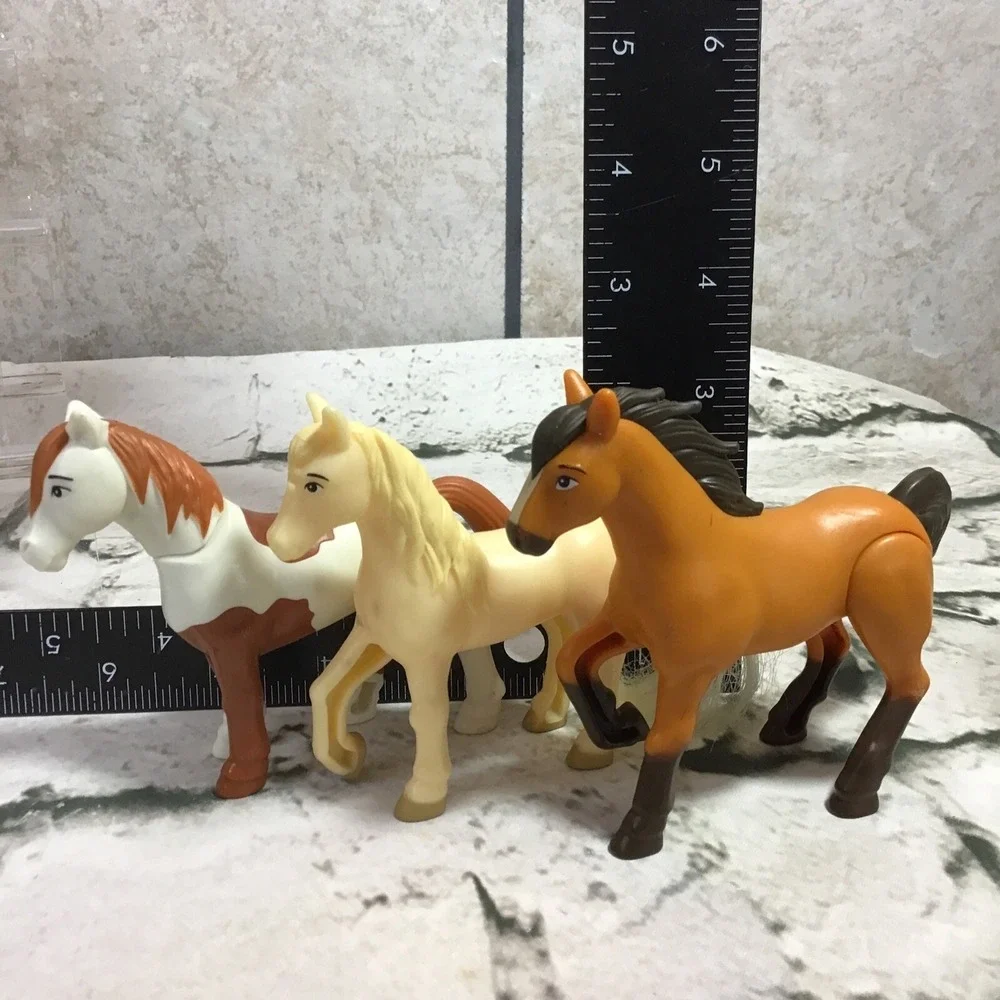 Spirit Riding‎ Free Horse Toys Lot Of 6 Figures McDonalds Pony Cake Toppers